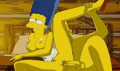 Simpsonovi: Homer a Marge v manželské souloži